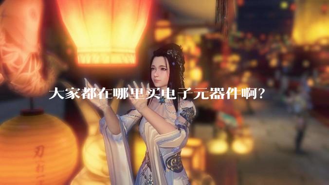 大家都在哪里买电子元器件啊？
